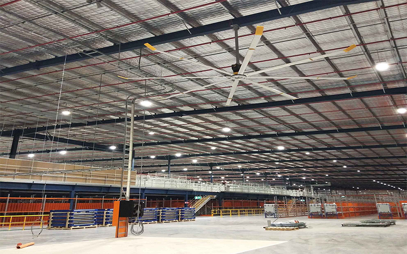 The application of UFO Lighting INC's 150W UFO Highbay light in the Toyota warehouse